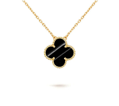 [AW]15MM CLOVER FLOWER PENDANT NECKLACE COLLECTION