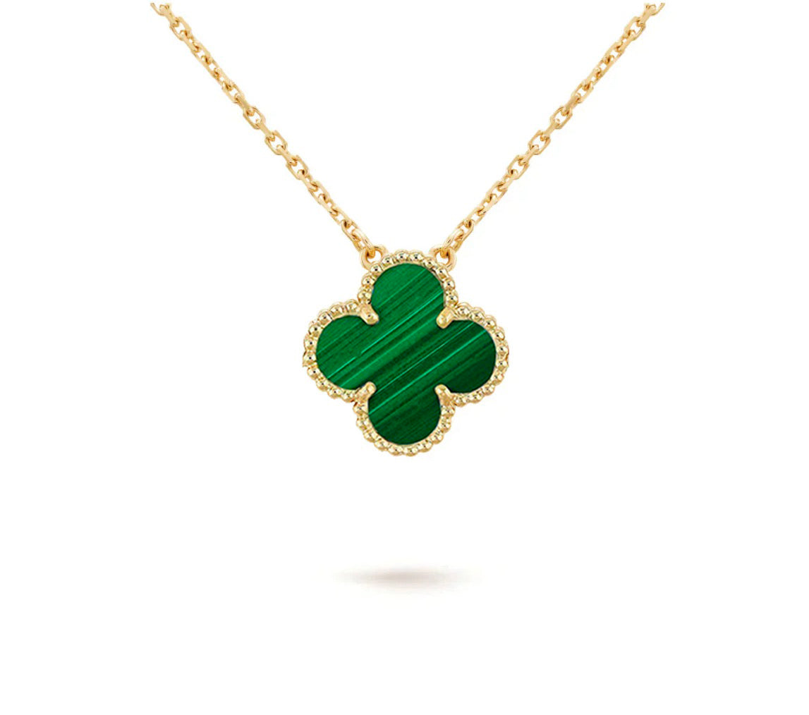 [AW]15MM CLOVER FLOWER PENDANT NECKLACE COLLECTION