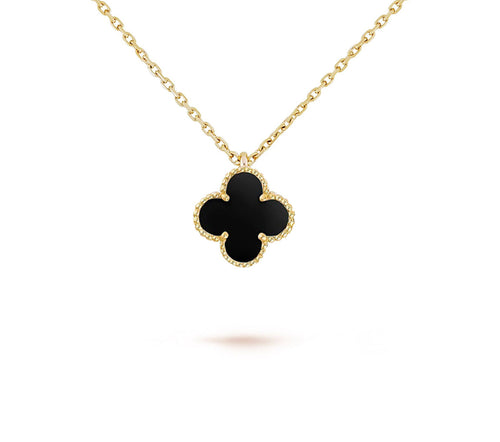 [AW]9.5MM MINI CLOVER PENDANT NECKLACE COLLECTION