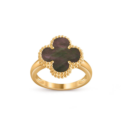 [AW]LUCKY CLOVER VINTAGE GOLD RING COLLECTION