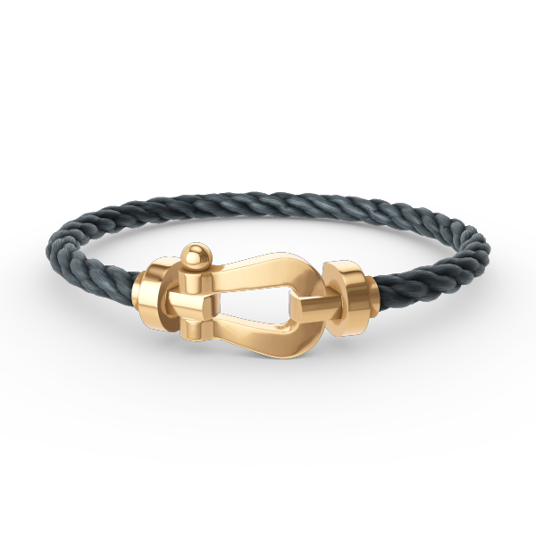 [AW]FORCE LARGE HORSESHOE BRACELET - GOLD