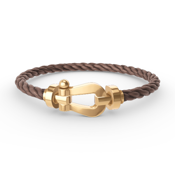 [AW]FORCE LARGE HORSESHOE BRACELET - GOLD