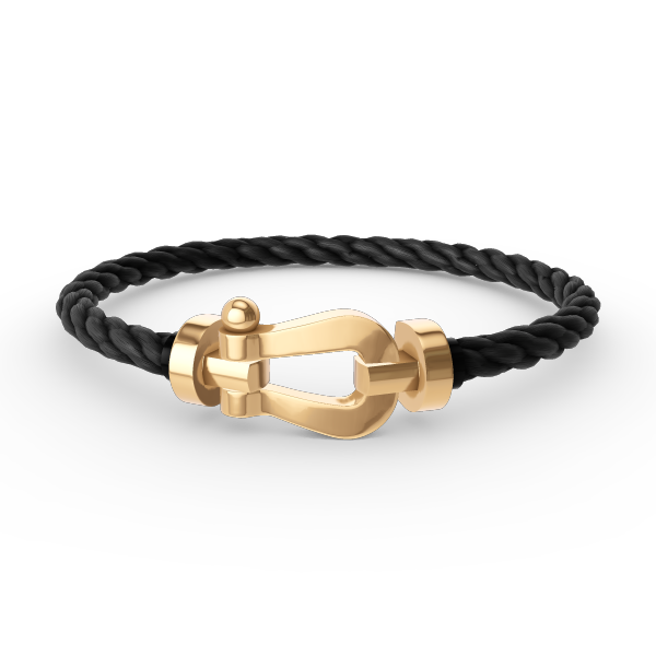[AW]FORCE LARGE HORSESHOE BRACELET - GOLD