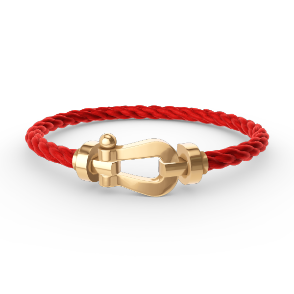 [AW]FORCE LARGE HORSESHOE BRACELET - GOLD