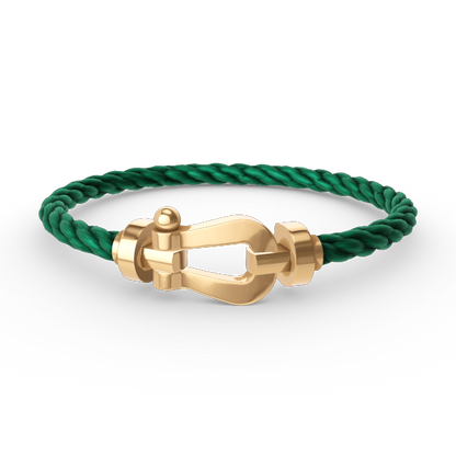 [AW]FORCE LARGE HORSESHOE BRACELET - GOLD