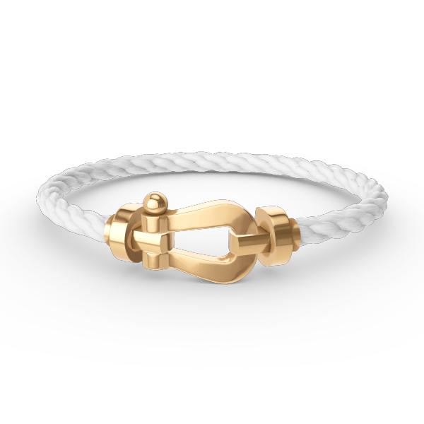 [AW]FORCE LARGE HORSESHOE BRACELET - GOLD