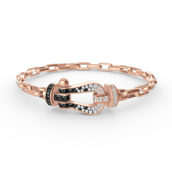 [AW]FORCE LARGE HORSESHOE CLASP METAL BRACELET