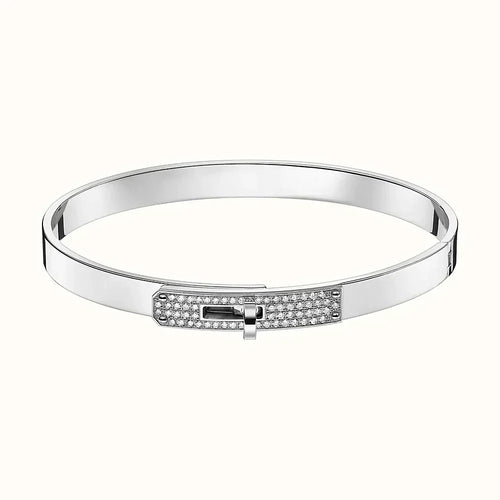 [AW]KELLY SILVER DIAMOND BRACELET