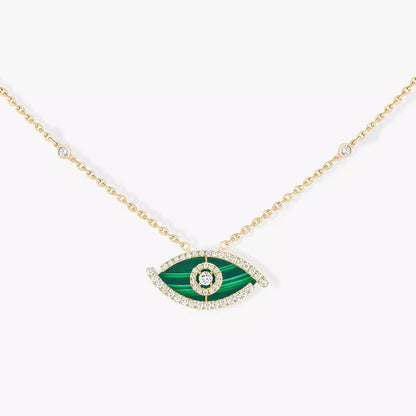 [AW]LUCKY EYE DIAMOND NECKLACE