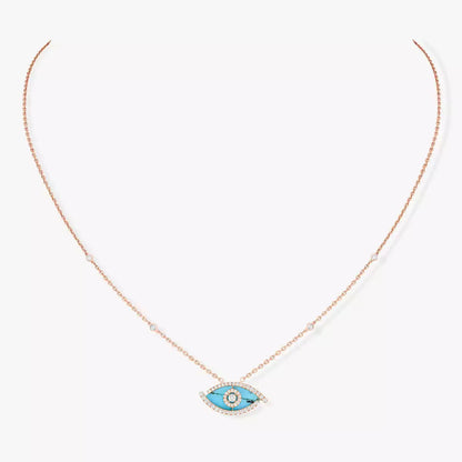 [AW]LUCKY EYE DIAMOND NECKLACE