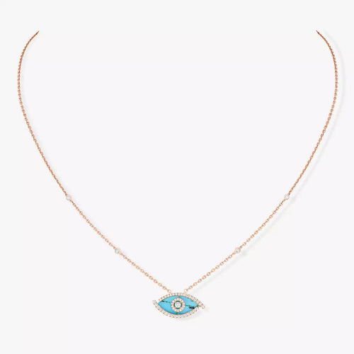[AW]LUCKY EYE DIAMOND NECKLACE