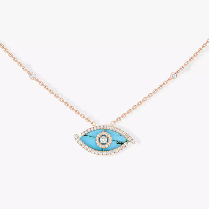 [AW]LUCKY EYE DIAMOND NECKLACE