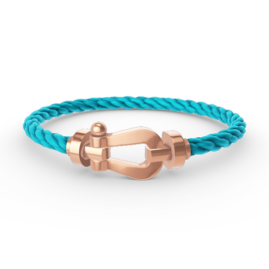 [AW]FORCE LARGE HORSESHOE BRACELET - ROSE GOLD