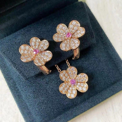 [AW]PAVÉ DIAMOND BUTTERFLY CHARM NECKLACE